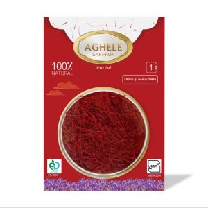 زعفران پاکتی عاقله 1 گرم